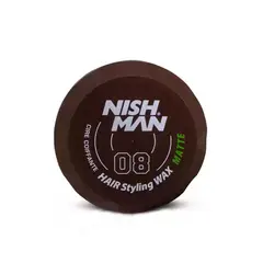 GENERICO - Cera Fijadora de Cabello NishMan Wax 08 Matte 150gr