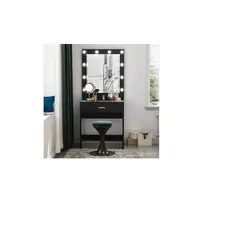 GENERICO - TOCADOR CLARISSA - LA CASA DEL MUEBLERO - NEGRO