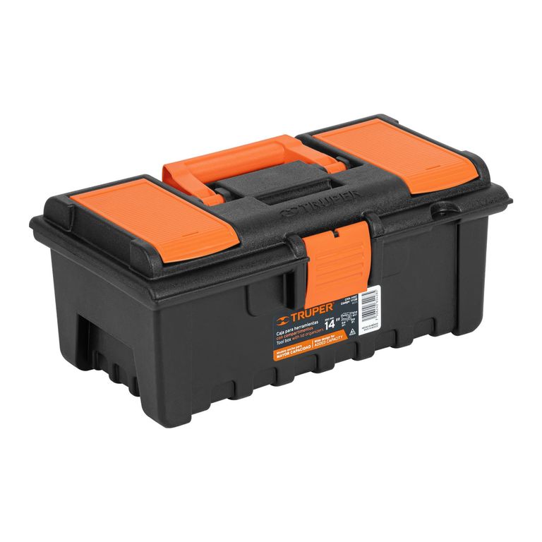 Caja para herramienta de 14 con compartimentos