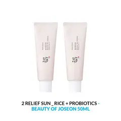 BEAUTY OF JOSEON - 2 RELIEF SUN _ RICE + PROBIOTICS - 50 ML