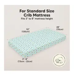 GENERICO - SABANAS DE CUNA PACK X 2 UN PLAYA