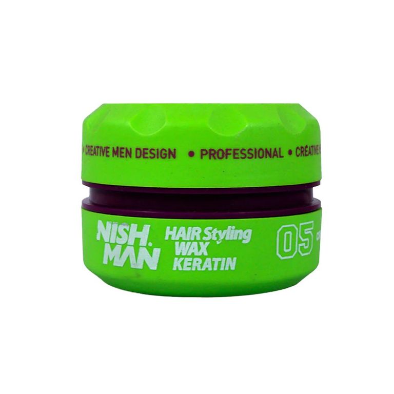 Cera Fijadora de Cabello Nishman Keratina 05 150gr