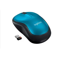LOGITECH - Mouse Inalámbrico M185-Azul