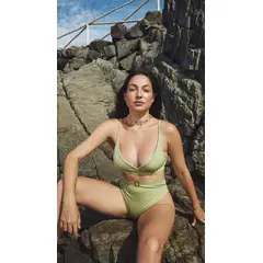 MISS LADY - Ropa de baño Atenea - Verde Agua