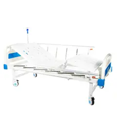 FIRST CARE - Cama Clínica Manual 2 Posiciones Pro - Naranjo