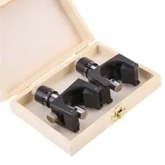 GENERICO - Set de 2 Calibradores Magnéticos para Cuchillas de Cepilladoras