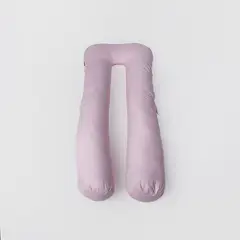 GENERICO - Cojin de Embarazo - Materno Premium Con Funda - Rosado Bebé