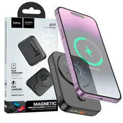 HOCO - POWER BANK 5.000 MAH INALAMBRICO MAGNETICO J117 CARGADOR PORTATIL