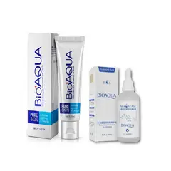 BIOAQUA - PACK Gel Limpiador Anti-Acne y Acido Hialuronico