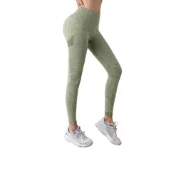 ITELSISTEM - Licra Leggings Saca Pompis Modeladoras Push Up Gluteos Verde