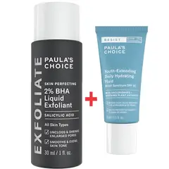 PAULA'S CHOICE - Skin Perfecting 2% BHA Exfoliant 30mL + Protector Solar PAULA S CHOICE