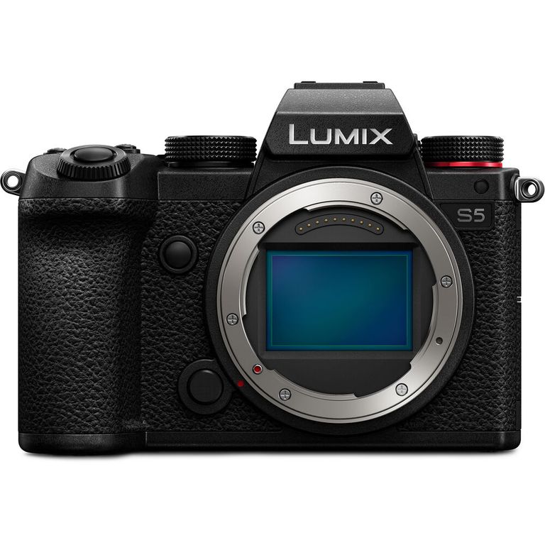 Lumix S5 Sin Espejo Cámara Solo Cuerpo Sin Caja Original - Negro