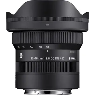 SIGMA - 10-18mm f/2.8 DC DN Contemporánea Lente Para Fuji X - Negro
