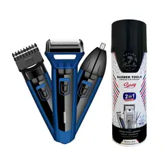 SONAR - Spray Lubrica y Desinfecta Barber Tools y Afeitadora 3 en 1