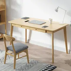 TU MESITA - Escritorio Vintage Moderno Luciana 2 Cajones