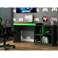 TU MESITA - Escritorio Gamer Coco Juvenil Verde