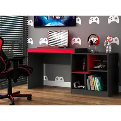 TU MESITA - Escritorio Gamer Coco Juvenil Rojo