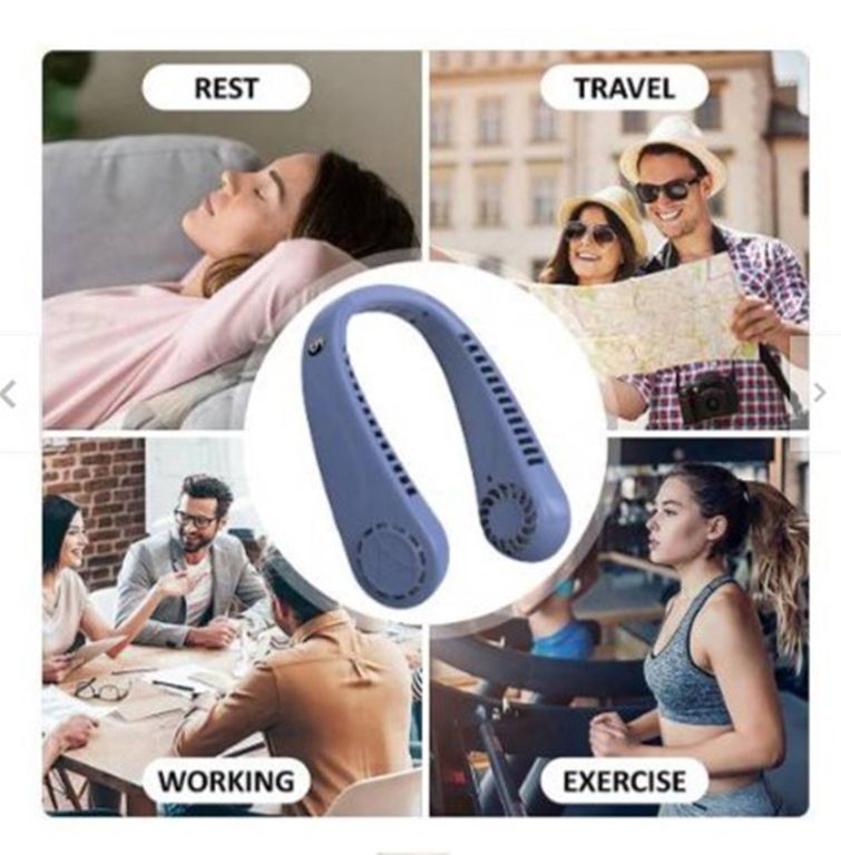 VENTILADOR PORTATIL CUELLO de Calidad