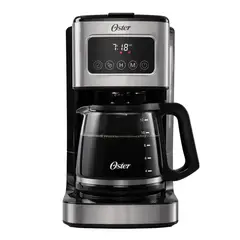 OSTER - Cafetera BVSTDC4403 programable 12 tazas con pantalla táctil