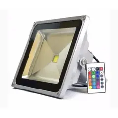 GENERICO - Reflector Led RGB 20w a Control Remoto