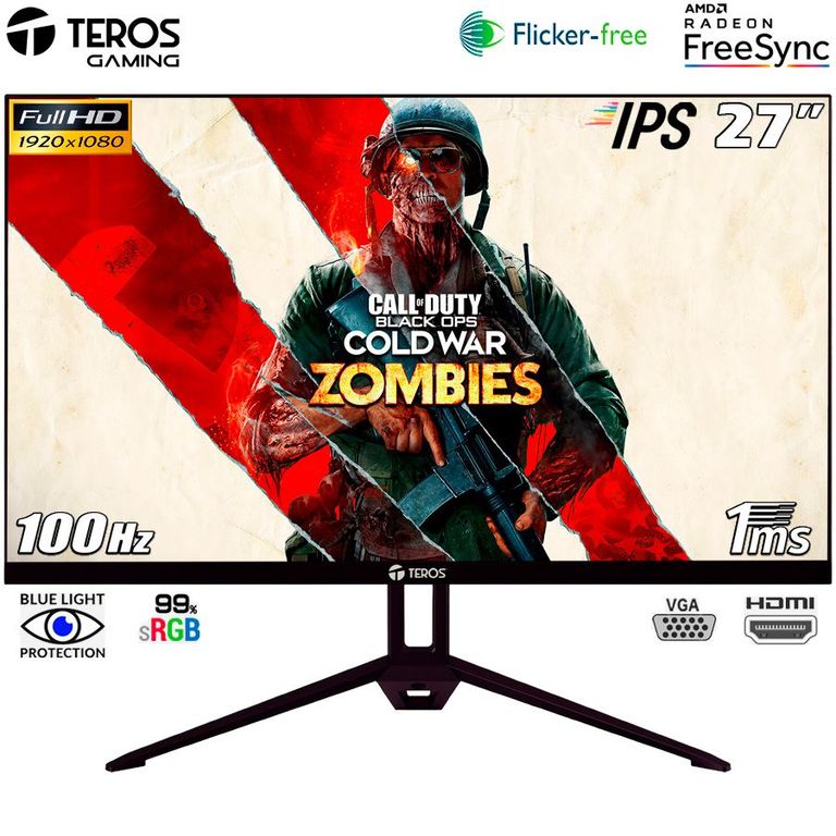 Monitor TE-2711S 27 IPS 100Hz 1MS 1920x1080 AMD FreeSync