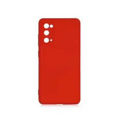 CASE - SILICONA PARA SAMSUNG S20 FE - ROJO