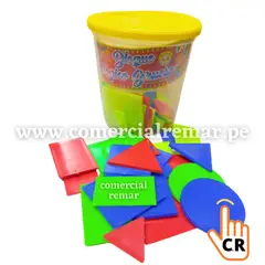 GENERICO - Bloques Logicos Gruesos N°7 Taper de 56 piezas