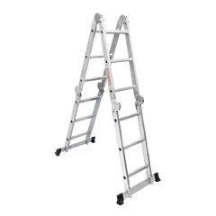 TRUPER - Escalera multiposición 12 peldaños, Tipo I 100495