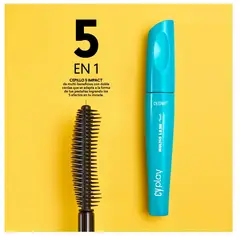 CYZONE - Máscara Pestañas Multi5 Lash CyPlay Negro APruebaAgua