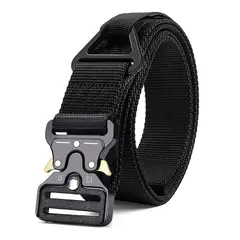 GENERICO - Cinturon correa liberacion rapida ajustable porta accesorios