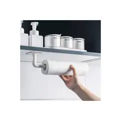 GENERICO - Porta Papel Toallero Adhesivo Multifuncional