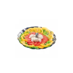 GENERICO - Vaporizador De Verduras De Acero Inoxidable 23 CM