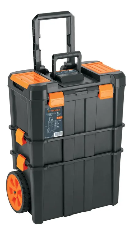 Caja para Herramientas con ruedas 3 en 1 53 Litros