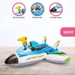 INTEX - Flotador para niños «AVION» Blue