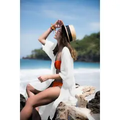 KAST PE - Salida de Playa Kimono Modelo Ynes - Talla ML