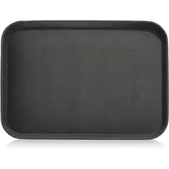 GENERICO - Azafate antideslizante bandeja 50x38 cm negro