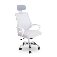 INIUS - Silla de Oficina Ergonómica Viggo con Cabecera Regulable - Gris