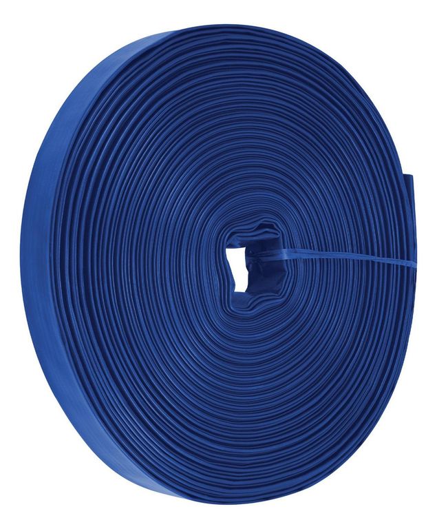 Rollo de manguera plana de 2 x 100m de descarga para motobomba