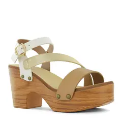 IMPULS - Sandalias con Plataforma Mujer Isadora03 Blanco