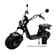 SHEEPBUSTER - Scooter Electrico Urban 2024 1500W Negra Brillante