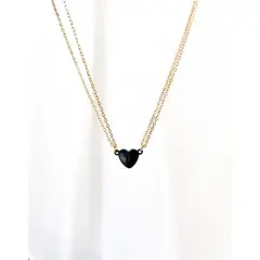 PEACE AND LOVE - Collar imantado para parejas