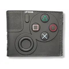 BIOWORLD - Billetera play station ps4 Negra