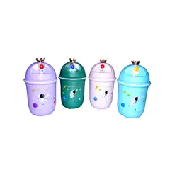 GENERICO - Set x 4 Botellas / Tomatodos de vidrio diseño Astronauta