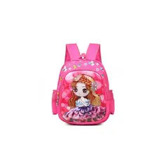 GENERICO - Mochila princesa Alto Relieve Niñas