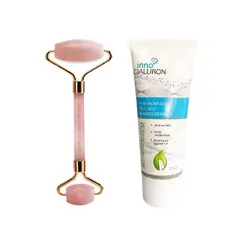 GENERICO - Crema Innogialuron y Rodillo de Cuarzo Rosa