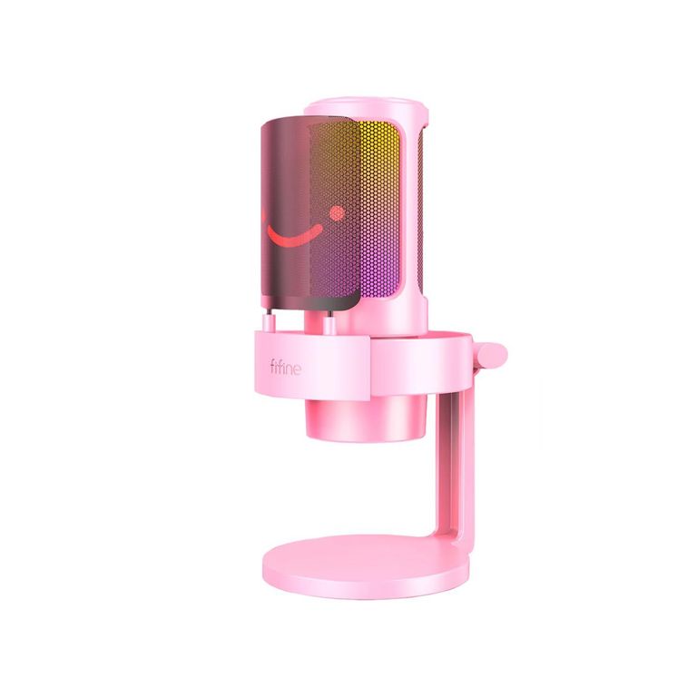 Micrófono Ampligame USB A8 Pink