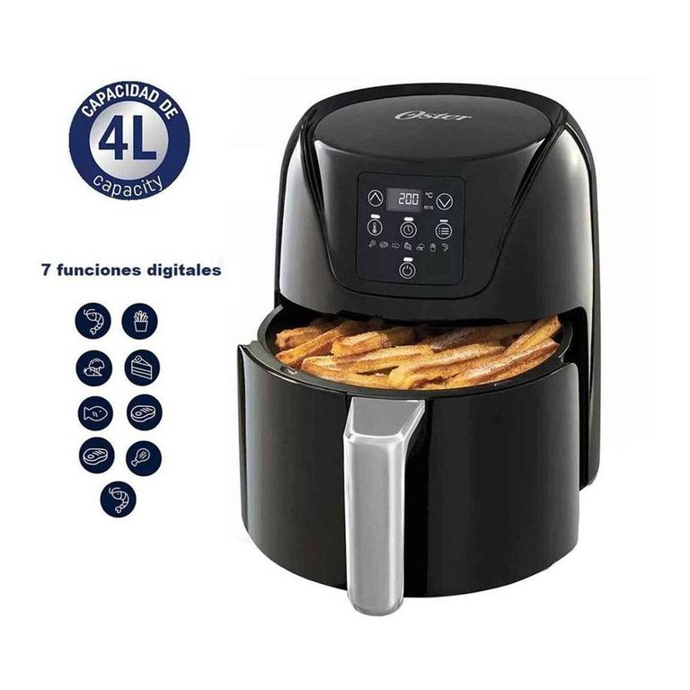 Freidora de Aire 4L Digital Diamond Force CKSTAF40D