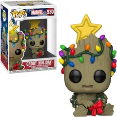 FUNKO - Pop Groot Holiday - Guardianes de la Galaxia - Navidad