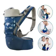 GENERICO - Canguro Para Bebé Ergonómico Ballena 3 en 1