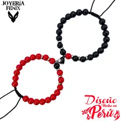 JOYERIA FENIX - Dúo Pulsera Corazón Imantado - Joyería Fenix